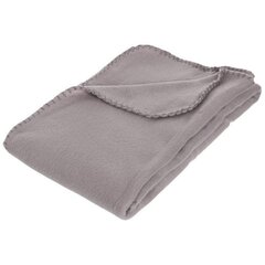 Fleece huopa Atmosphera Ruskea puuvilla (125 x 150 cm) hinta ja tiedot | Päiväpeitot ja huovat | hobbyhall.fi