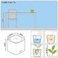 Lechuza Cube Color -ruukku, 14 cm valkoinen hinta ja tiedot | Kukkaruukut | hobbyhall.fi