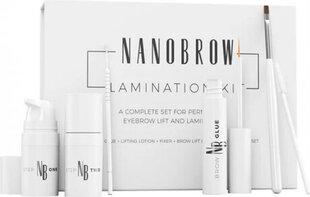 Nanobrow laminointisetti Lamination Kit Set hinta ja tiedot | Nanobrow Hajuvedet ja kosmetiikka | hobbyhall.fi