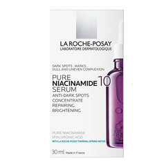 Kasvoseerumi La Roche-Posay Pure Niacinamide 10 pigmenttiläiskiä vastaan ​​30 ml hinta ja tiedot | Kasvoöljyt ja seerumit | hobbyhall.fi