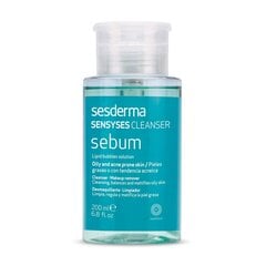 Liposomipuhdistusaine Sesderma Sensyses Sebum, 200 ml hinta ja tiedot | Kasvojen puhdistusaineet | hobbyhall.fi