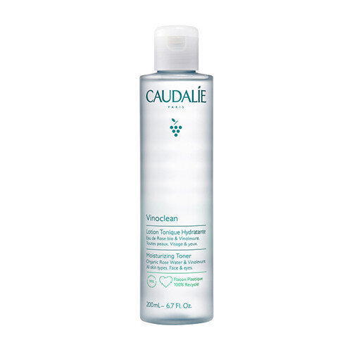 Kasvovesi Caudalie Vinoclean Moisturizing Toner, 200 ml hinta ja tiedot | Kasvojen puhdistusaineet | hobbyhall.fi