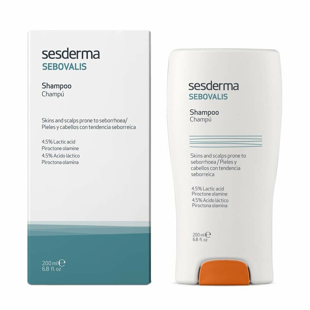 Hoitava shampoo Sesderma Sebovalis, 200 ml hinta ja tiedot | Shampoot | hobbyhall.fi