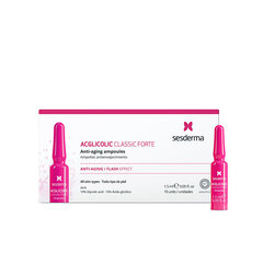 Ampullit Sesderma Acglycolic Classic Forte, 10x1,5 ml hinta ja tiedot | Kasvoöljyt ja seerumit | hobbyhall.fi