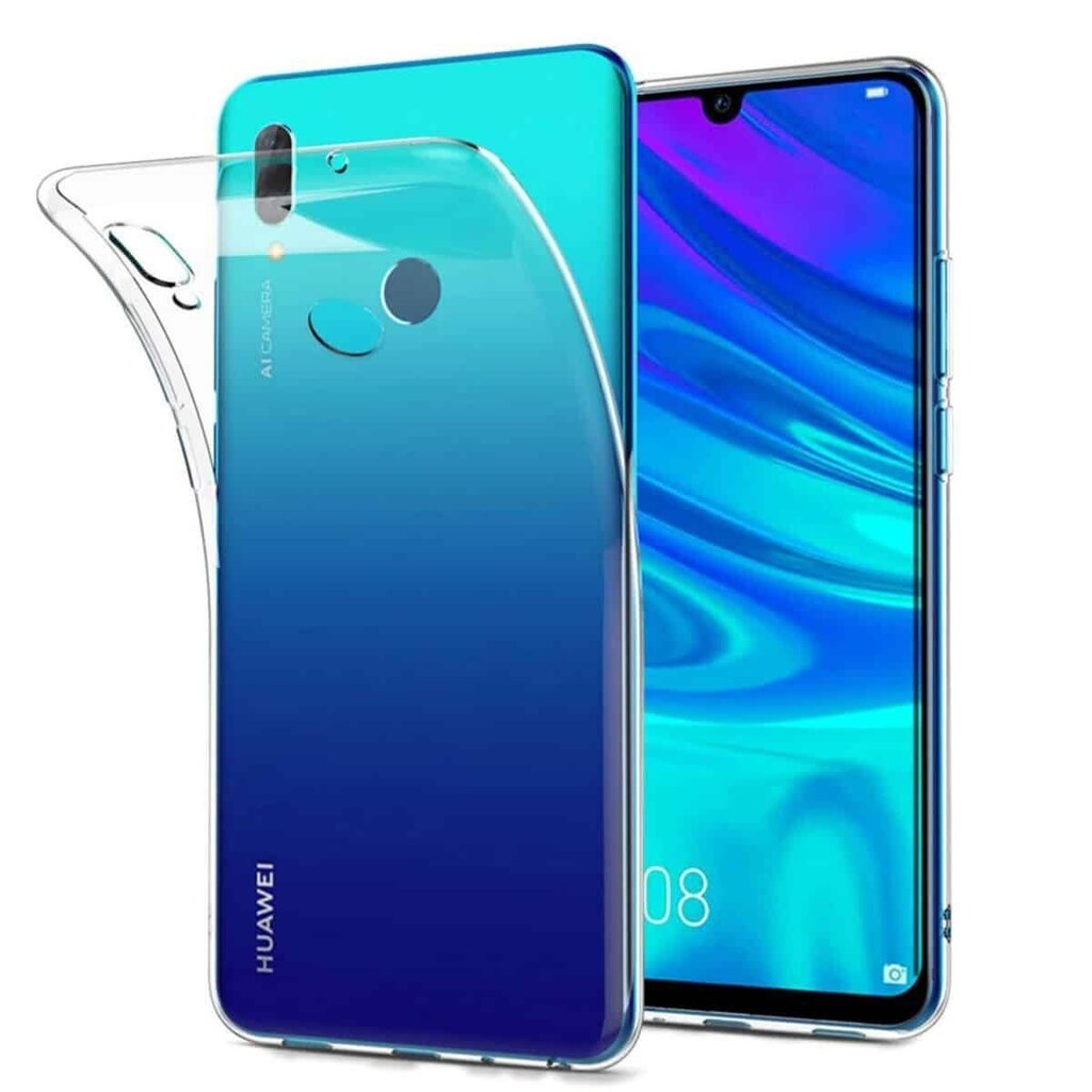 Huawei P Smart 2019, 0.3mm, läpinäkyvä Silikoninen suojakuori hinta ja tiedot | Puhelimen kuoret ja kotelot | hobbyhall.fi