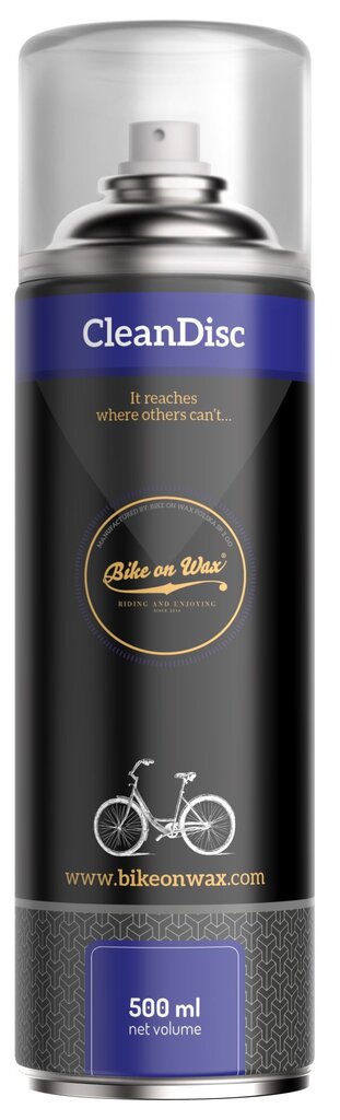 Bike On Wax CleanDisc, Ketjujen pesuaine, 500 ml hinta ja tiedot | Polkupyörän työkalut ja huoltotuotteet | hobbyhall.fi