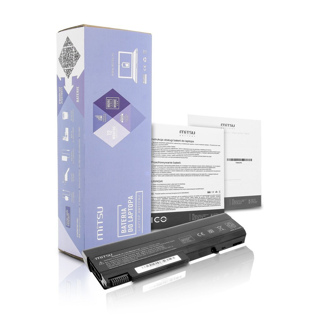 Mitsu-akku BC/HP-6530BH (HP 6600 MAH 73 WH) hinta ja tiedot | Kannettavien tietokoneiden akut | hobbyhall.fi