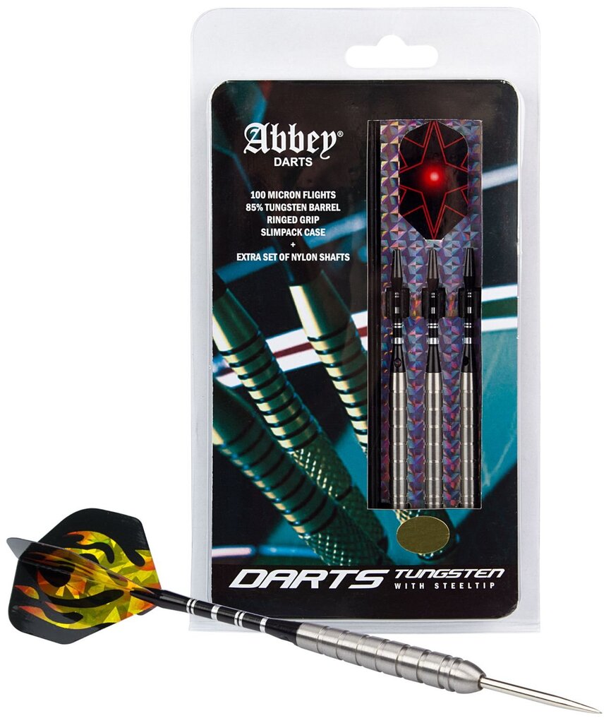 Tikat Abbey Darts 85% Tungsten hinta ja tiedot | Darts | hobbyhall.fi