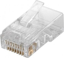 RJ45-pistoke CAT5e-kaapelille hinta ja tiedot | Kaapelit ja adapterit | hobbyhall.fi