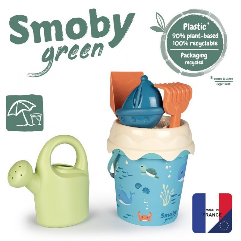 Hiekkalelusarja Smoby Green hinta ja tiedot | Hiekkalelut ja rantalelut | hobbyhall.fi