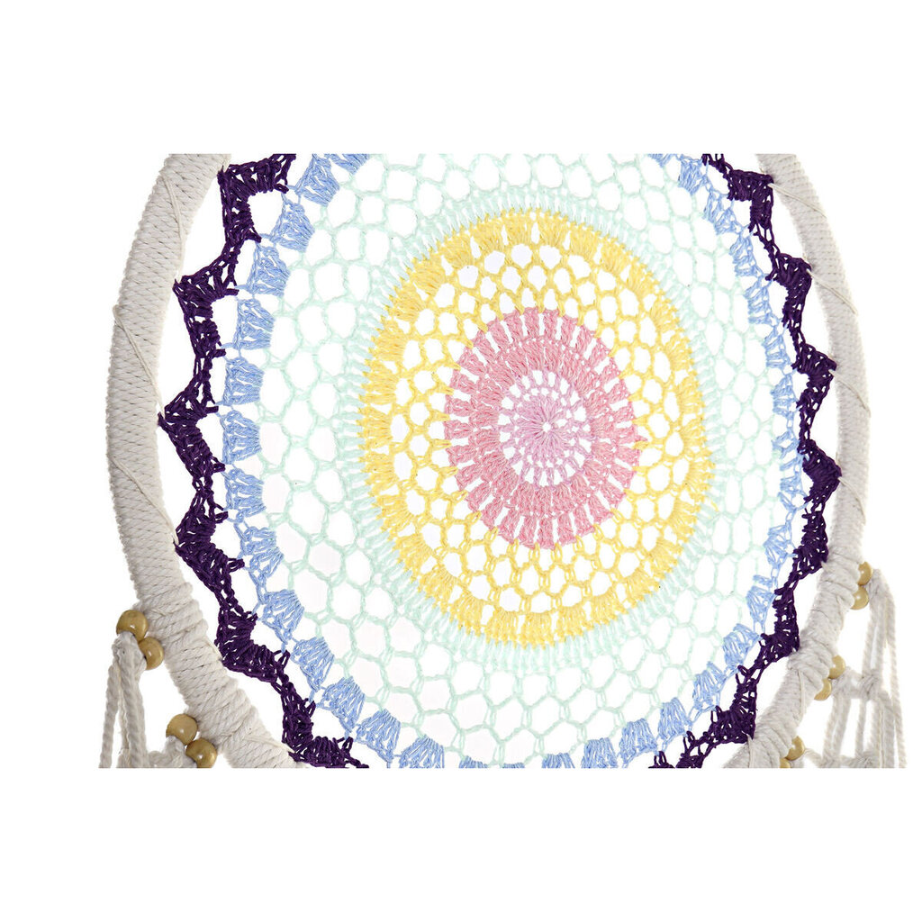 Dreamcatcher DKD Home Decor puuvilla valkoinen monivärinen Rotang Boho (37 x 2 x 115 cm) (2 kpl) (2 kpl) hinta ja tiedot | Esoteria | hobbyhall.fi