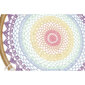 Dreamcatcher DKD Sisustus Suled Purple Cotton Cloak Monivärinen Rotang Boho (2 kpl) (40 x 2 x 120 cm) hinta ja tiedot | Esoteria | hobbyhall.fi