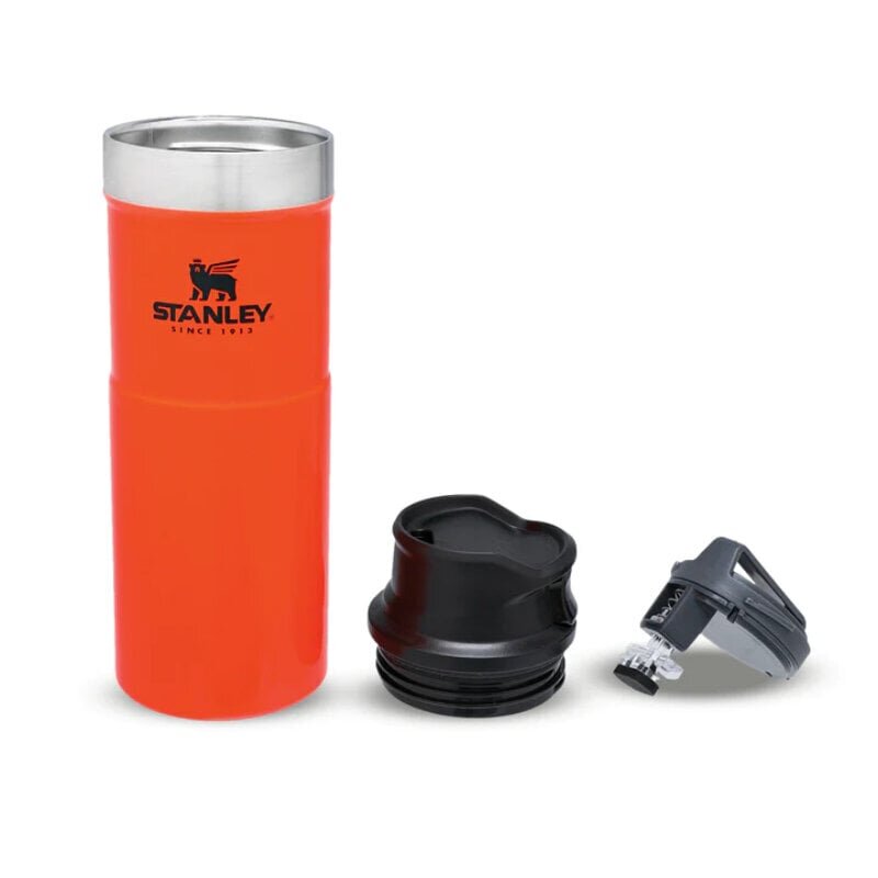 Termospullo The Trigger-Action Travel Mug Classic 0,47 l oranssi/sininen hinta ja tiedot | Termoskannut ja termosmukit | hobbyhall.fi