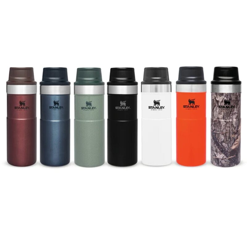 Termospullo The Trigger-Action Travel Mug Classic 0,47 l oranssi/sininen hinta ja tiedot | Termoskannut ja termosmukit | hobbyhall.fi