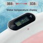 Primabo Premium taitettava kylpyamme elektronisella lämpömittarilla ja kylpytyynyllä, 80 cm, sininen hinta ja tiedot | Kylpyvälineet | hobbyhall.fi