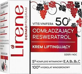 Kasvovoide kypsälle iholle Lirene Resveratrol 50+ päivä ja yö, 50 ml hinta ja tiedot | Lirene Hajuvedet ja kosmetiikka | hobbyhall.fi