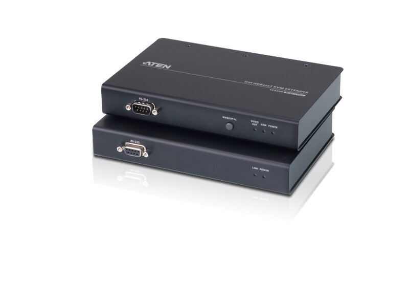 Aten USB 2.0 DVI Single Link 1 CAT-kaapelilla (100 m) KVM Extender täydellä USB2.0-tuella (jopa 480 Mbps) / HDBaseT2.0 hinta ja tiedot | Adapterit | hobbyhall.fi