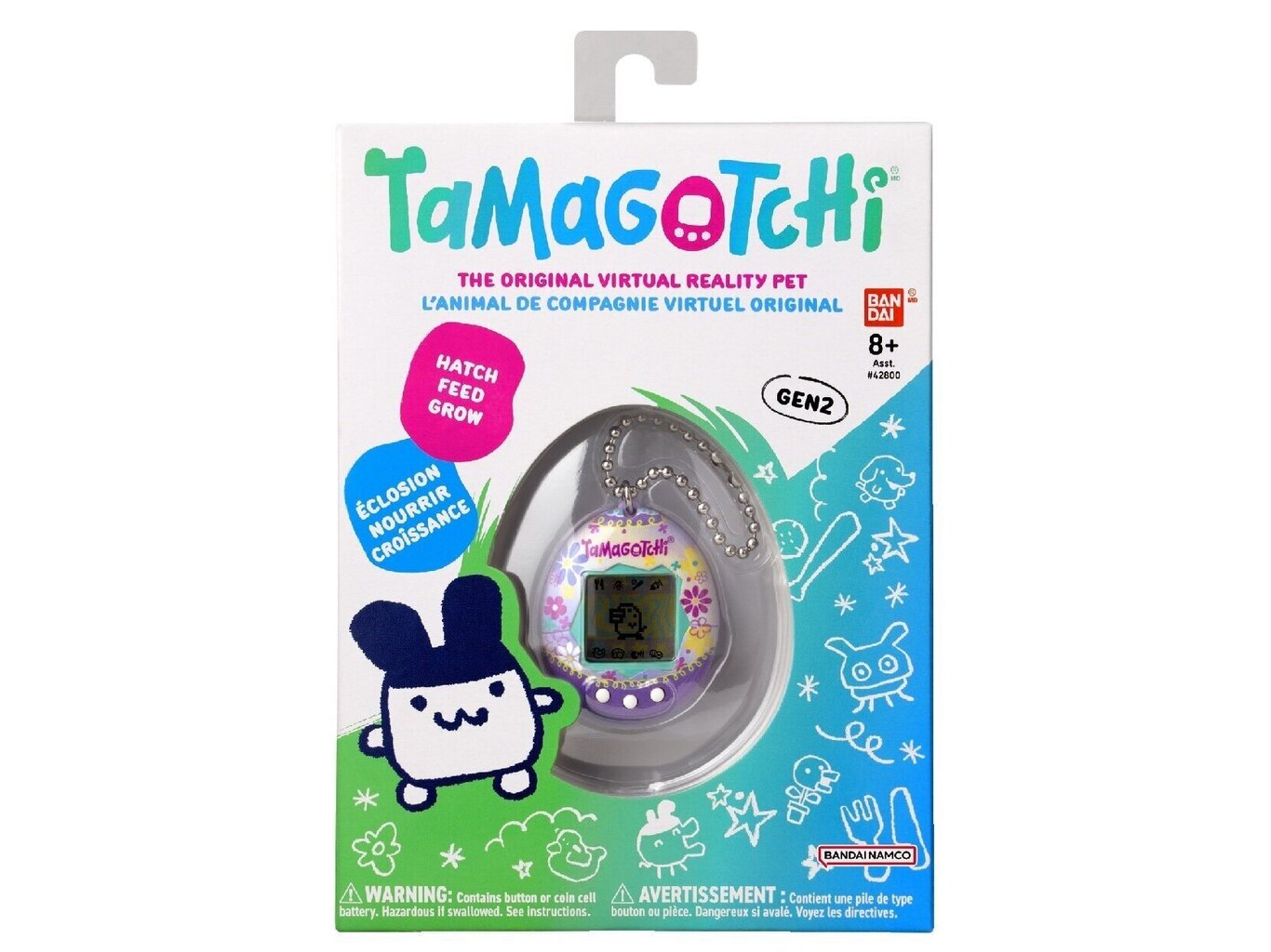 Elektroninen lemmikki "Tamagotchi", sininen. Paradise. hinta ja tiedot | Kehittävät lelut | hobbyhall.fi