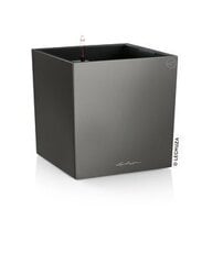 Kukkaruukku Lechuza Cube Color 30 harmaa hinta ja tiedot | Kukkaruukut | hobbyhall.fi