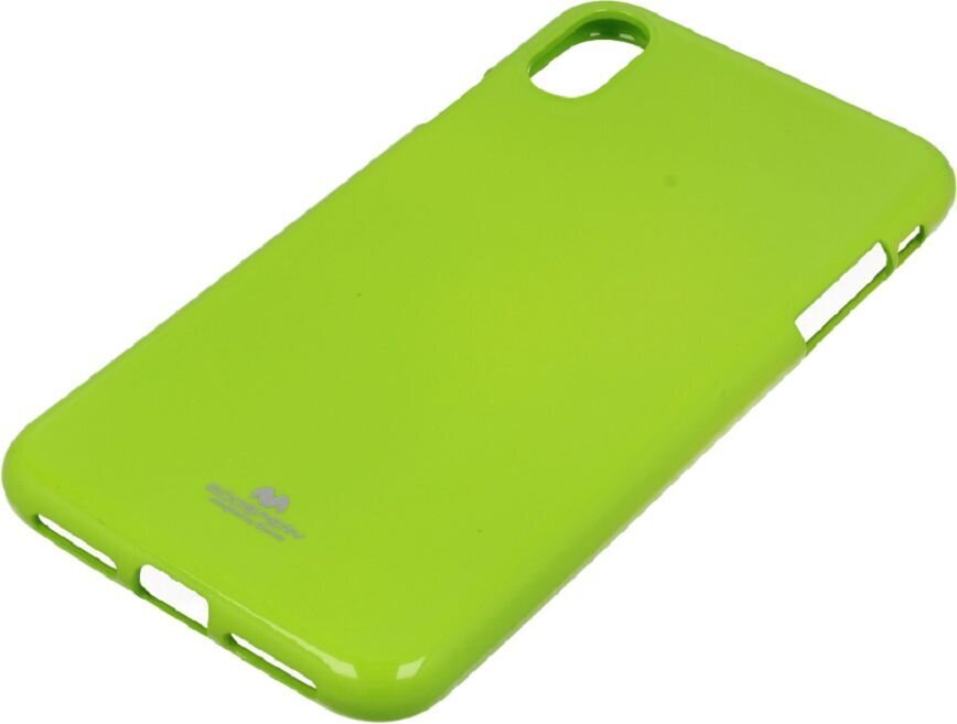 Jelly Case Mercury suojakuori iPhone XS Max puhelimelle - 6.5 limen värinen hinta ja tiedot | Puhelimen kuoret ja kotelot | hobbyhall.fi