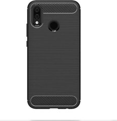 Forcell Carbon Huawei P20 Lite puhelimelle, mustan värinen hinta ja tiedot | Puhelimen kuoret ja kotelot | hobbyhall.fi