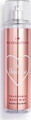 Makeup Revolution Fragrance Body Mist Pink Universe, Tuoksuva vartalospray 236 ml hinta ja tiedot | Naisten ihonhoito | hobbyhall.fi