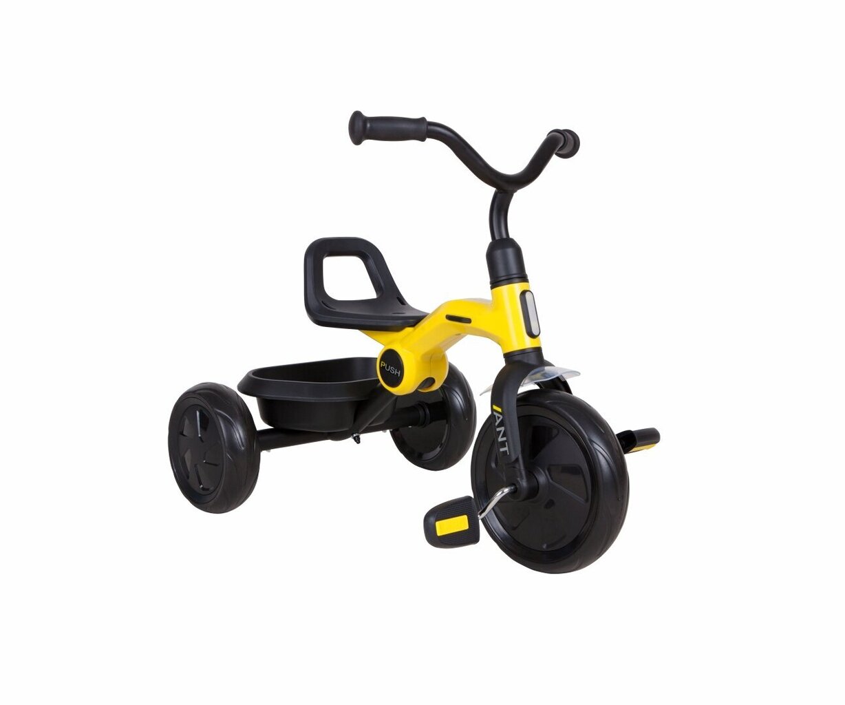 QPlay Trical Bike kolmipyörä, keltainen/musta hinta ja tiedot | Kolmipyörät | hobbyhall.fi