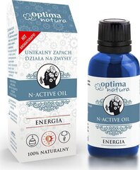 Optima Natura Energy -eteerinen öljy (bergamotti, eukalyptus, appelsiini), 20 ml hinta ja tiedot | Eteeriset ja kosmeettiset öljyt | hobbyhall.fi