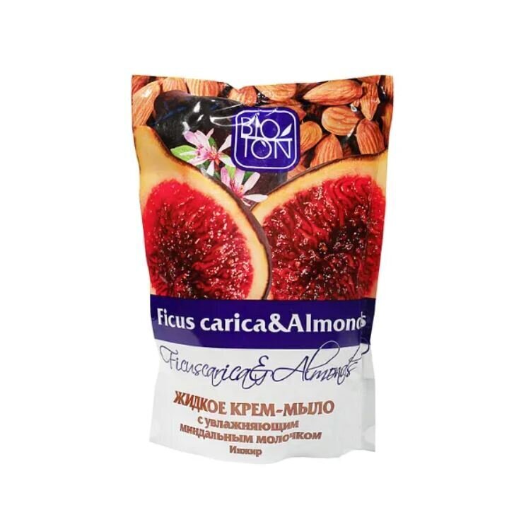 Saippua Bioton Cosmetics Figs with Almond Milk, 450 ml hinta ja tiedot | Saippuat | hobbyhall.fi