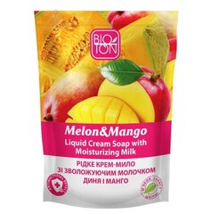 Nestesaippua Bioton Cosmetics Melon & Mango, 450 ml hinta ja tiedot | Saippuat | hobbyhall.fi