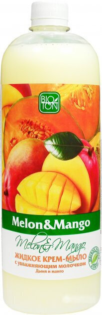 Saippua Bioton Cosmetics Melon & Mango, 1 l hinta ja tiedot | Saippuat | hobbyhall.fi