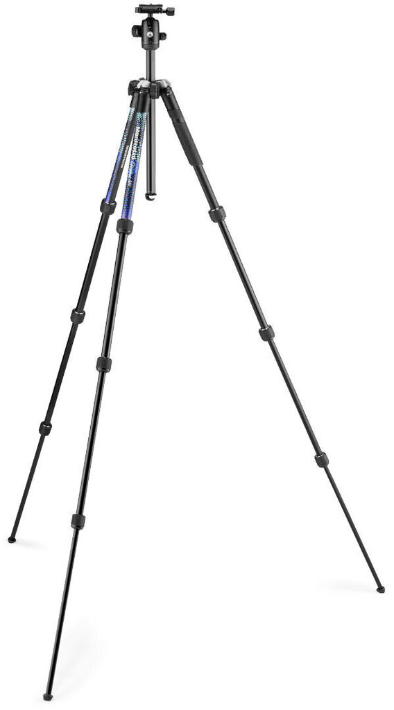 Manfrotto Element MII MKELMII4BL-BH, sinisen värinen kolmijalkasarja hinta ja tiedot | Kamerajalustat | hobbyhall.fi