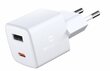 Swissten GaN Mini Travel, USB-C, 3A hinta ja tiedot | Puhelimen laturit | hobbyhall.fi