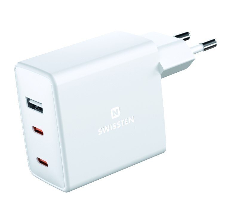 Swissten GaN Travel, USB-C, 3A hinta ja tiedot | Puhelimen laturit | hobbyhall.fi