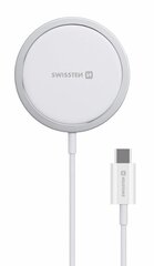 Swissten MagStick, Wireless/USB-C, 2A hinta ja tiedot | Puhelimen laturit | hobbyhall.fi