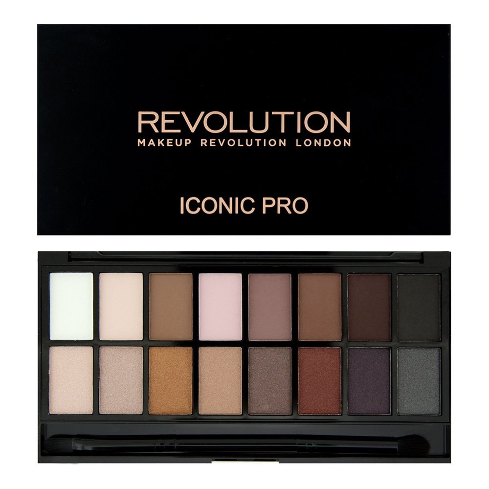 Luomiväripaletti Makeup Revolution London Iconic Pro 1 11,5 g hinta ja tiedot | Silmämeikit | hobbyhall.fi