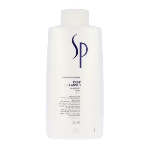 Wella SP Deep Cleanser Shampoo, Syväpuhdistava shampoo 1000 ml hinta ja tiedot | Shampoot | hobbyhall.fi
