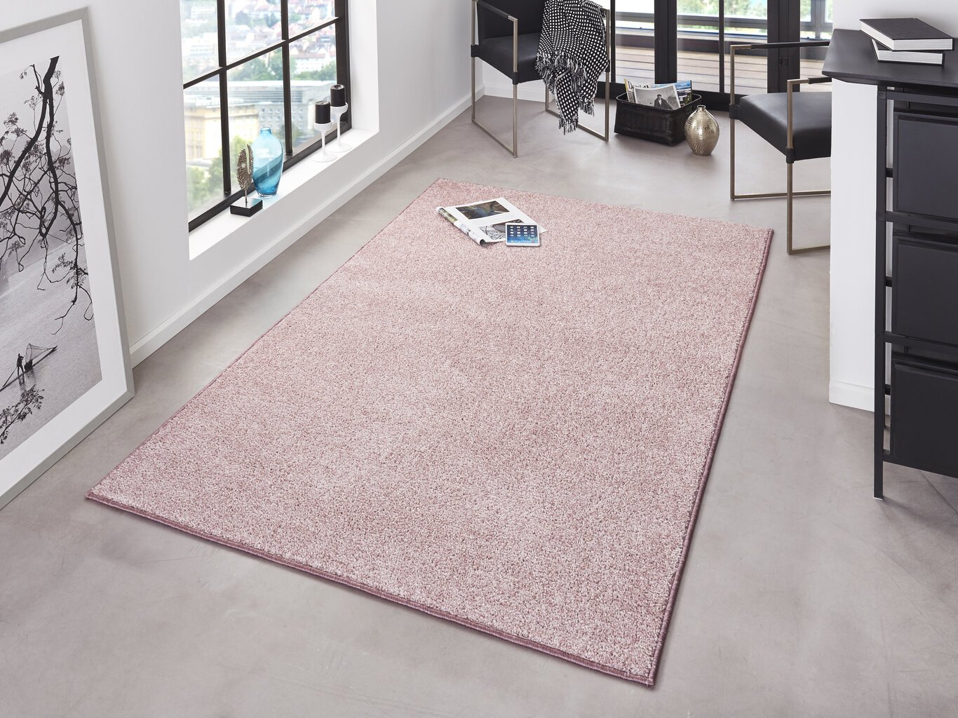 Hanse Home -matto Pure Rose, 160x240 cm hinta ja tiedot | Isot matot | hobbyhall.fi