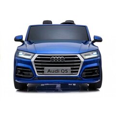 Kaksipaikkainen sähköauto Audi Q5, sininen hinta ja tiedot | Lasten sähköautot | hobbyhall.fi
