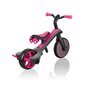 Potkulauta GLOBBER Trike Explorer 4in1, pinkki, 632-110 hinta ja tiedot | Kolmipyörät | hobbyhall.fi