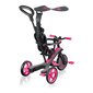 Potkulauta GLOBBER Trike Explorer 4in1, pinkki, 632-110 hinta ja tiedot | Kolmipyörät | hobbyhall.fi