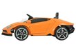 Lamborghini Centenario sähköauto lapsille, oranssi hinta ja tiedot | Lasten sähköautot | hobbyhall.fi