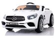 Mercedes lasten sähköauto SL65 LCD:llä, valkoinen Internetistä