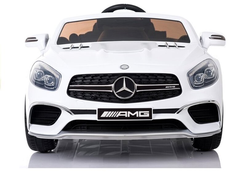 Mercedes lasten sähköauto SL65 LCD:llä, valkoinen hinta