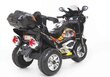 Lasten sähkömoottoripyörä PB378, musta hinta ja tiedot | Lasten sähköautot | hobbyhall.fi