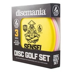 Kiekkosetti, 3 kpl hinta ja tiedot | Discmania Urheilu ja vapaa-aika | hobbyhall.fi