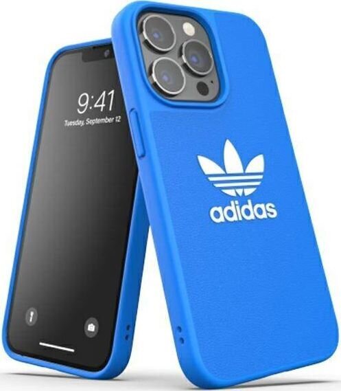 Adidas OR Moulded Case Basic telefonile iPhone 13 Pro 47097, sininen hinta ja tiedot | Puhelimen kuoret ja kotelot | hobbyhall.fi