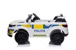 Sähköauto lapsille BBH-021 Poliisi, valkoinen Internetistä