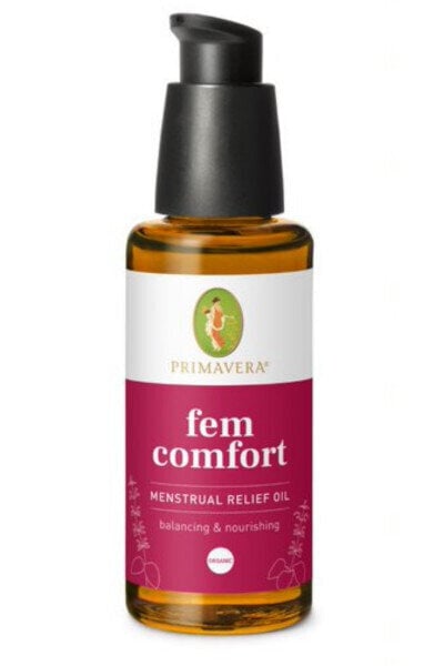 Tasapainottava hierontaöljy naisille kuukautisten tai hormonivaihteluiden aikana Fem Comfort 50 ml hinta ja tiedot | Vartalovoiteet ja -emulsiot | hobbyhall.fi