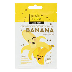 Ravitseva kasvonaamio Beautyderm Bananas, 15 ml hinta ja tiedot | Beautyderm Kasvojenhoitotuotteet | hobbyhall.fi